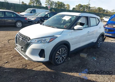 2023 Nissan Kicks Sv Xtronic Cvt z USA, uszkodzony, nr VIN 3N1CP5CV0PL475130